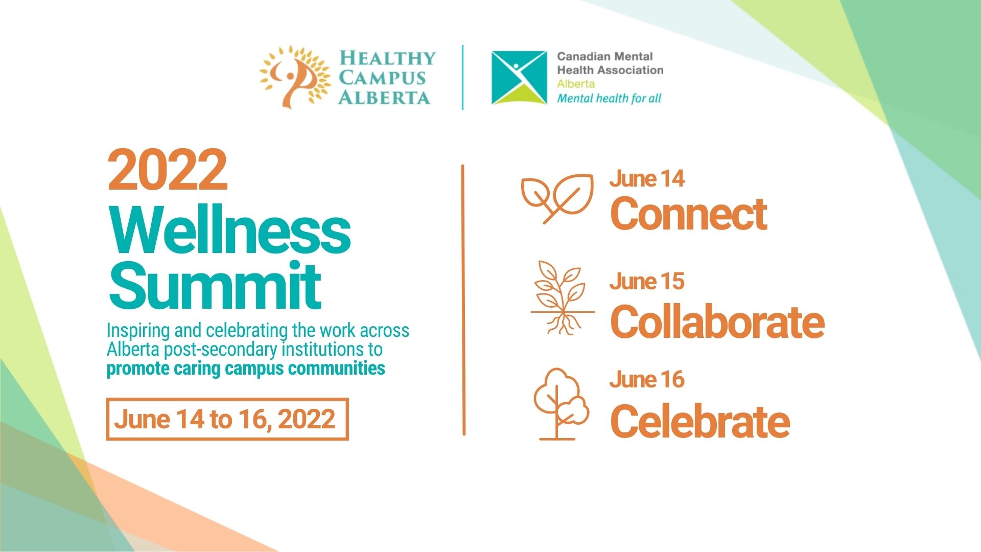HCA 2022 Wellness Summit Healthy Campus Alberta